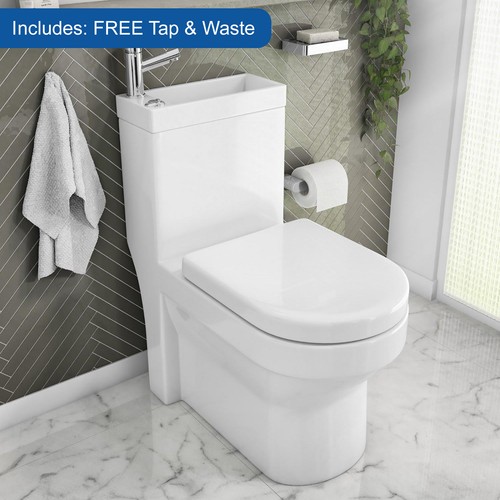 Close coupled toilet - 1,
