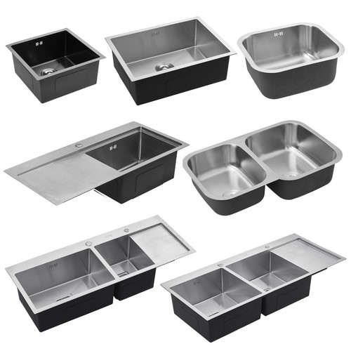 Single double bowl kitchen - single/double,