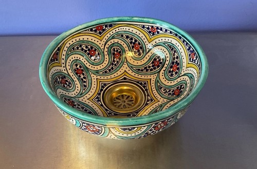 Handpainted made fez - &,