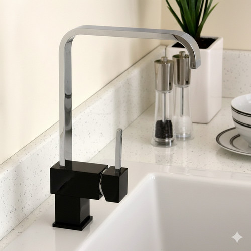 Cosmo chrome black single - &,