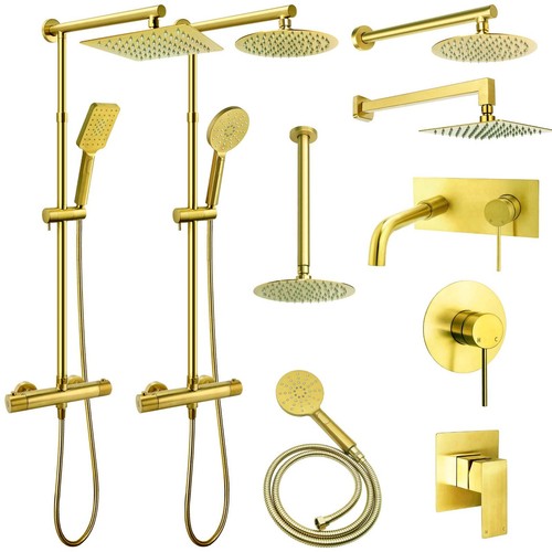 Thermostatic mixer shower set - shower,