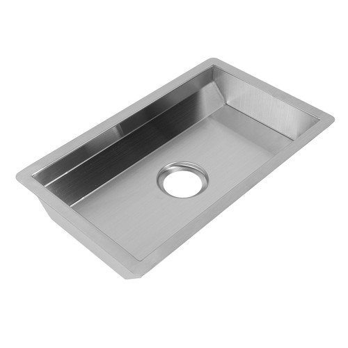 Kitchen sink with water - with,