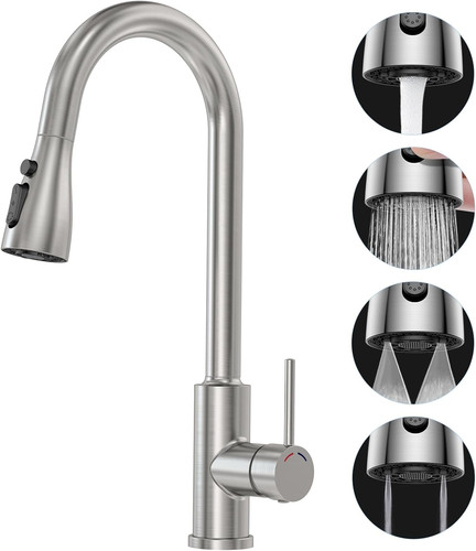Kitchen sink mixer taps - sink, pull