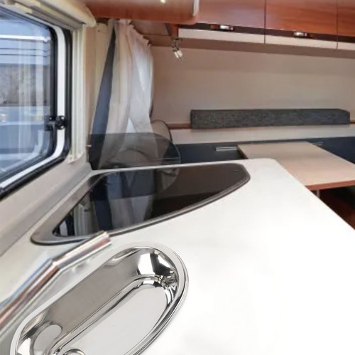 Stainless steel bar sink - steel,